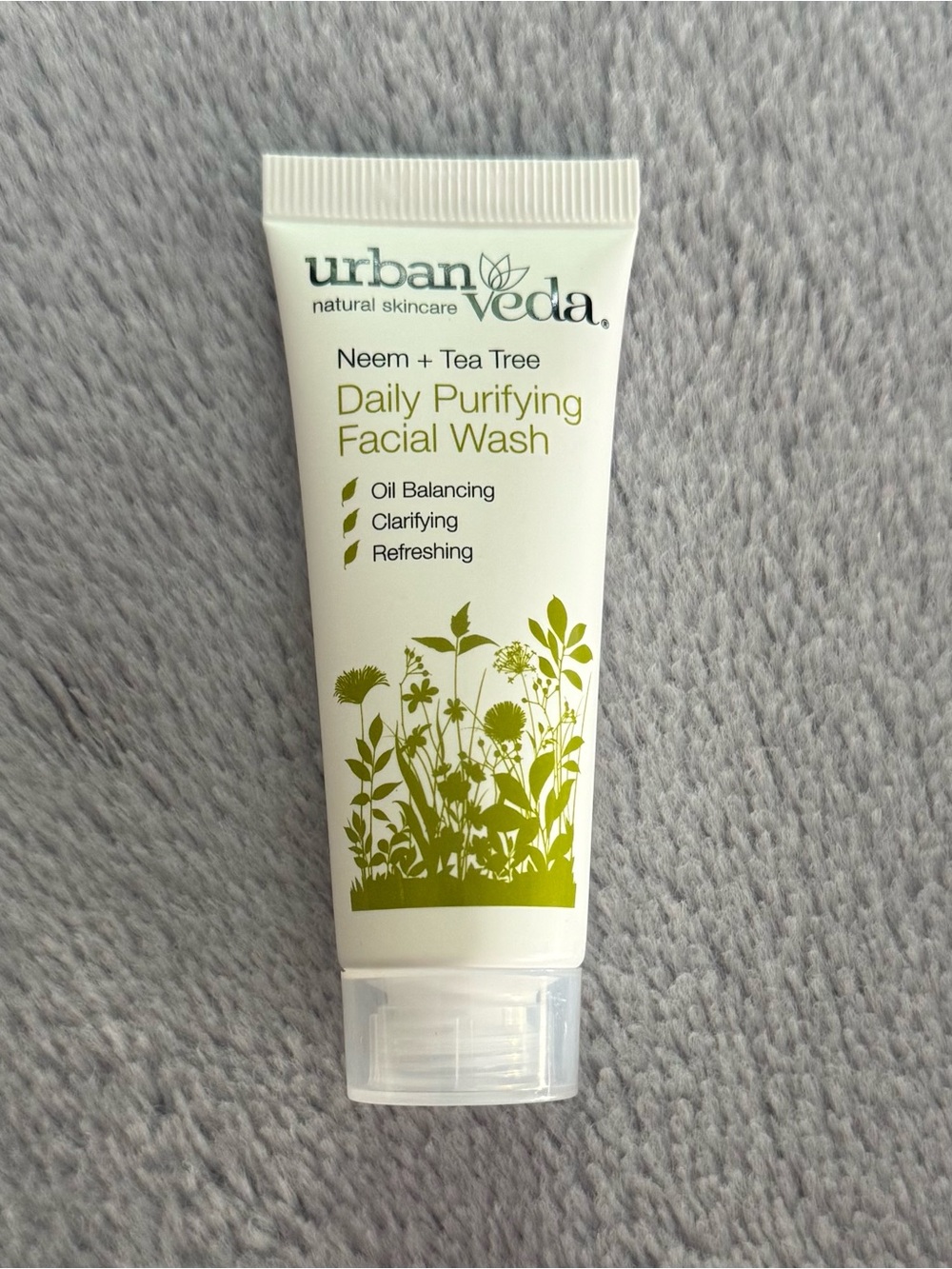 5/$25 🎆 NEW Urban Veda Daily Purifying Facial Wash 0.67 oz